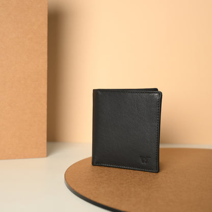 Waultt Sleek Notecase Brown Leather Bifold  Wallet for Men
